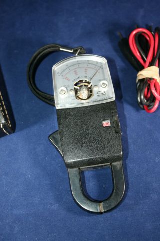 Vintage Sperry Snap 5 Volt - ammeter Voltmeter SR - 50 50 - 400hz 2