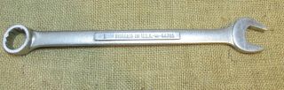 Craftsman Forged In Usa V Series Va 44706 1 " Combo Wrench 12 P0int