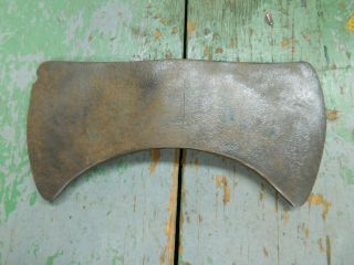 Vintage Collins Double Bit Axe Head No Handle Nearly 3 1/2 Lbs