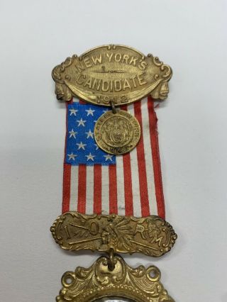 Improved Order Of Red men - Medal - York Candidate 1912 - Redmen - 5