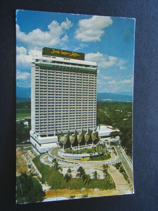 Kuala Lumpur Hilton Malaysia Postcard