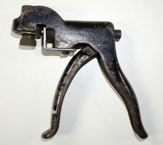 Vintage Miller Falls Adjustable Pistol Grip Saw Tooth Set Setter - Model No.  214