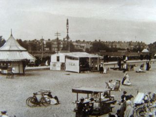 East Southsea Beach,  Hampshire - 1910 Antique Picture Postcard