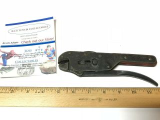 Vintage Bmc Mfg Corp No.  7 Locking Vise Grip Pliers Adjustable Wrench Tool Vgc