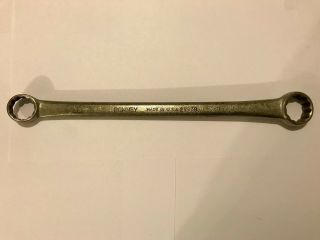 Vintage Bonney Bonaloy Tools 3/4 To 7/8 Box Wrench Made In Usa 2893b