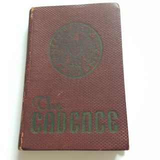 Vintage 1942 A&m College Of Texas " The Cadence " Handbook For Freshmen