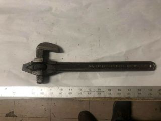 Machinist Tools Lathe Mill Vintage Greenfield Little Giant 14 Wrench