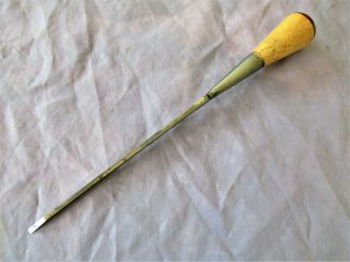 Vintage T H Witherby 1/8 Inch Wide Mortise Socket Chisel