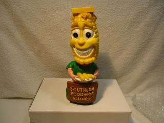 Southern Foodways Alliance Corn Cob Bobble Head Promo Retired Advertising