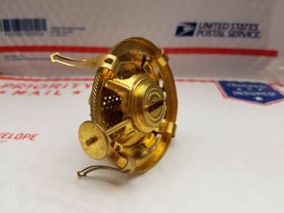Antique Brass 1 Oil Lamp B&P Burner 3