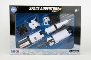 NASA NR20405D Space Adventure Saturn V Apollo Rocket Model 1/300 Astronaut Set 3