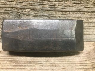 Vintage Warwood 3 1/2 Lbs Straight Peen Blacksmith Hammer Head