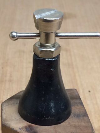 Vintage Miniature Machinist Bottle Jack 3 Inch To 4 Inch With Handle