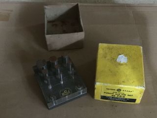 Precision Brand Punch and Die Set - Machinist tools 2