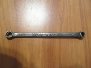 Vintage Barcalo Buffalo Double Boxed End Wrench 12 Pt Ends 5/16 X 3/8 Usa Tool