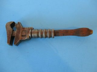 Vintage Bemis And Call H.  T.  Co 13 " Monkey/pipe Wrench Springfield Mass Usa