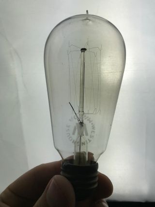 Westinghouse Mazda Cage Filament Antique Light Bulb Tipped - 3