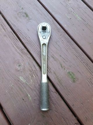 Vintage Craftsman " Be " 1/2 - Drive Reversible Ratchet Wrench 10 " Long Be