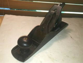 Antique 1920 ' s - 30 ' s Stanley Smooth Jack Plane No.  5 All And Beauty 2