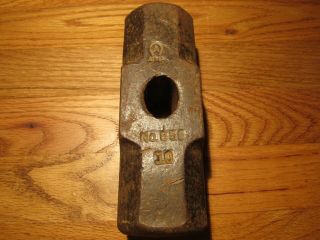 Vintage Atha 10 Lb Sledge Hammer 856 Blacksmith Forge Anvil Tool Usa