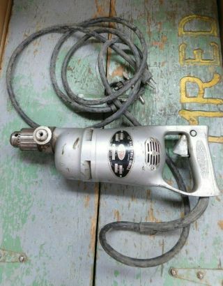 Vintage Sioux 1/2 " Electric Drill Cat.  No.  1548 Runs