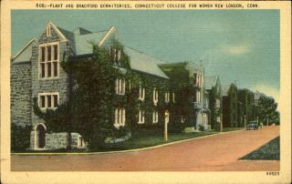 Plant And Bradford Dormitories Connecticut College For Women London Ct 1946