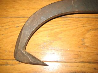Heavy Duty Grab Skidding Tongs Log or Ice Grabber - Logging Hook Vintage 4
