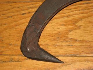 Heavy Duty Grab Skidding Tongs Log or Ice Grabber - Logging Hook Vintage 6