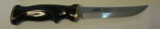 Vintage Sandvik Fixed Blade Knife with Leather Sheath 2