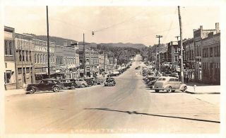 Lafollette Tn Storefronts Ford Dealership Old Cars Real Photo Postcard