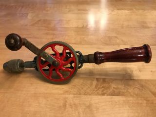 Vintage/antique Millers Falls No.  2 - B Hand Crank Drill Eggbeater