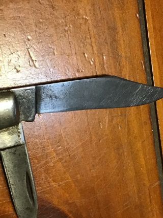 Vintage Case XX USA RedBone Tadpole 1960’s 2 Blade Pocket Knife 7