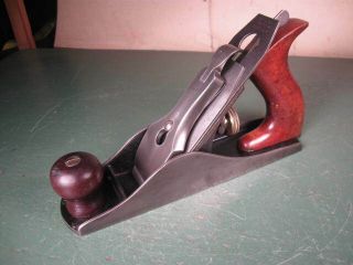Old Vintage Woodworking Tools No.  3 Size Bench Plane Siegley Like Stanley