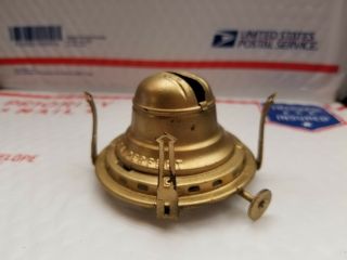 Antique Brass 2 Oil Lamp Reid 