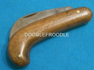 Vintage Kamphaus Solingen Ww2 Medical Hawkbill Hookbill Knife Knives Antique Old