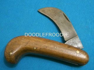 VINTAGE KAMPHAUS SOLINGEN WW2 MEDICAL HAWKBILL HOOKBILL KNIFE KNIVES ANTIQUE OLD 5