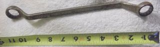 Vintage Vlchek 3/4 " X 25/32 Inch Double Offset Box - End 12 Point Wrench Usa Tool