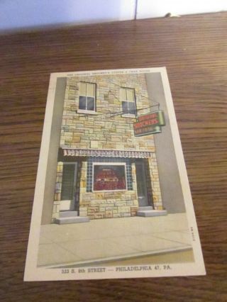 Vintage Linen Postcard Snockey 