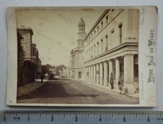 Lind St.  Colonnade,  Ryde,  Isle Of Wight Circa 1895 By F.  N.  Broderick