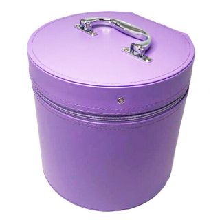 Lavender,  Lilac,  Light Purple Hat,  Fez,  Wig,  Carrier Box.