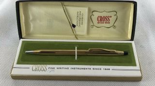 Vintage Cross Classic Century 10kt Gold Filled Ballpoint Pen / 4502 Made In Usa