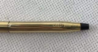 Vintage Cross Classic Century 10KT Gold Filled Ballpoint Pen / 4502 Made in USA 4