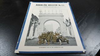 Ahrens Fox Bulletin No 121 Fire Fighting July 1 1919