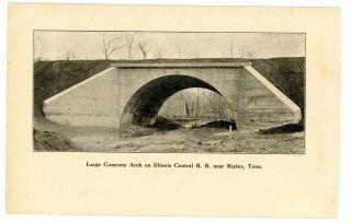 Ripley Tenn Tn - Illinois Centrail Railroad Bridge - Postcard Near Dyersburg