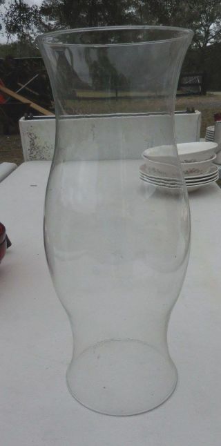 Tall 11 5/8 " X 4 3/4 " Glass Replacement Hurricane Oil Lamp Candle Chimney
