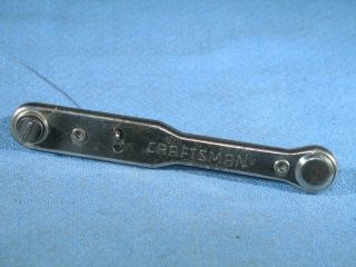 Vintage Craftsman No.  4116 Offset Ratcheting Slotted/phillips Screwdriver