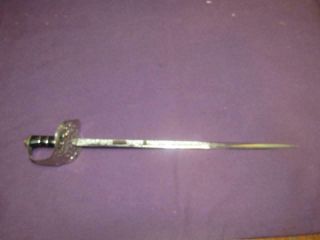 Wilkinson Sword Mini Sword Letter Opener 200 Years 1772 - 1872