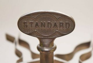 Vintage Standard Post Office Style Rubber Stamp Holder 2 Tier Revolving Carousel 2