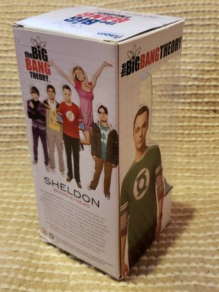 RARE HTF The Big Bang Theory Green Lanterrn Shirt Wacky Wobbler Bobble - Head 3