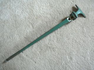 DURBIN DURCO - ANTIQUE CAST IRON BARBED WIRE FENCE STRETCHER REPAIR TOOL 5